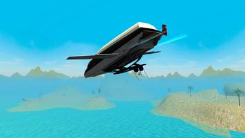 Flying Yacht Simulator تصوير الشاشة 1
