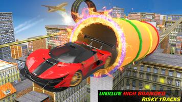 Real Impossible Track Extreme GT Car Stunt Driving syot layar 2