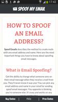 Spoof Email 스크린샷 2