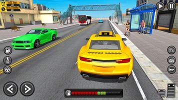 Crazy Taxi Car Driving Game تصوير الشاشة 3