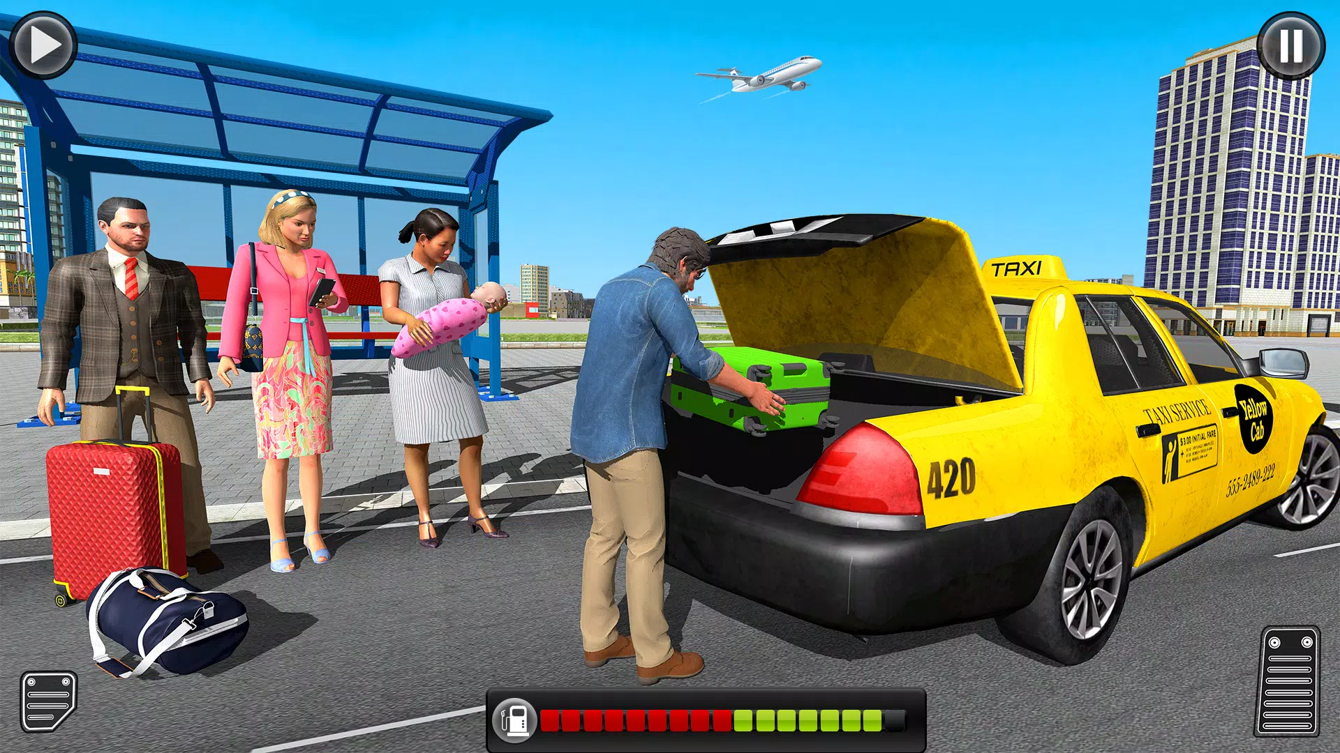 CRAZY TAXI CAR SIMULATION GAME 3D - Friv Jogos Mobile