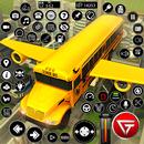 Flying School City Bus Sim 3D APK