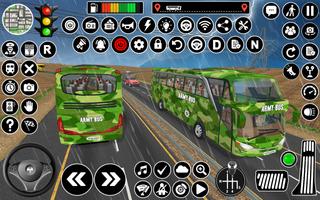 Army Soldier Bus Driving Games capture d'écran 2