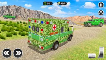 Army Ambulance Driving captura de pantalla 1