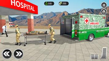 Army Ambulance Driving captura de pantalla 3