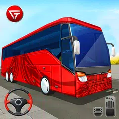 Big City Bus Passenger Transporter: Coach Bus Game APK 下載