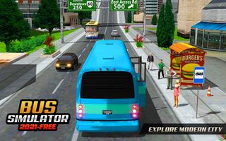 Big City Bus Passenger Transporter: Coach Bus Game capture d'écran 3