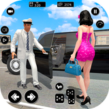 Limo Car Driving simulator 3D-icoon