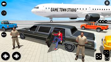 Limo Car Driving simulator 3D الملصق