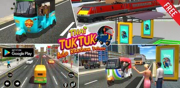 City Tuk Tuk Driver Simulator