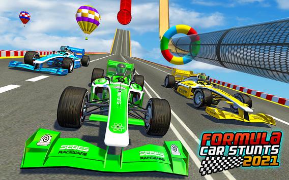 Formula Car Stunts 2021: GT Racing Car Games 截图 11