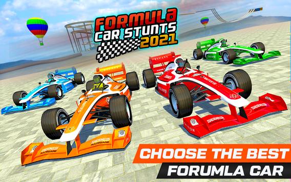 Formula Car Stunts 2021: GT Racing Car Games 截图 9