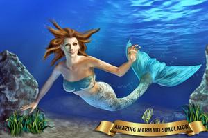 Mermaid Adventure Simulator: Beach & Sea Survival ảnh chụp màn hình 3