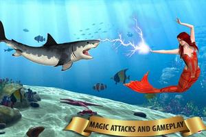 Mermaid Adventure Simulator: Beach & Sea Survival Ekran Görüntüsü 2