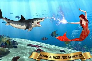 Mermaid Adventure Simulator: Beach & Sea Survival 스크린샷 2