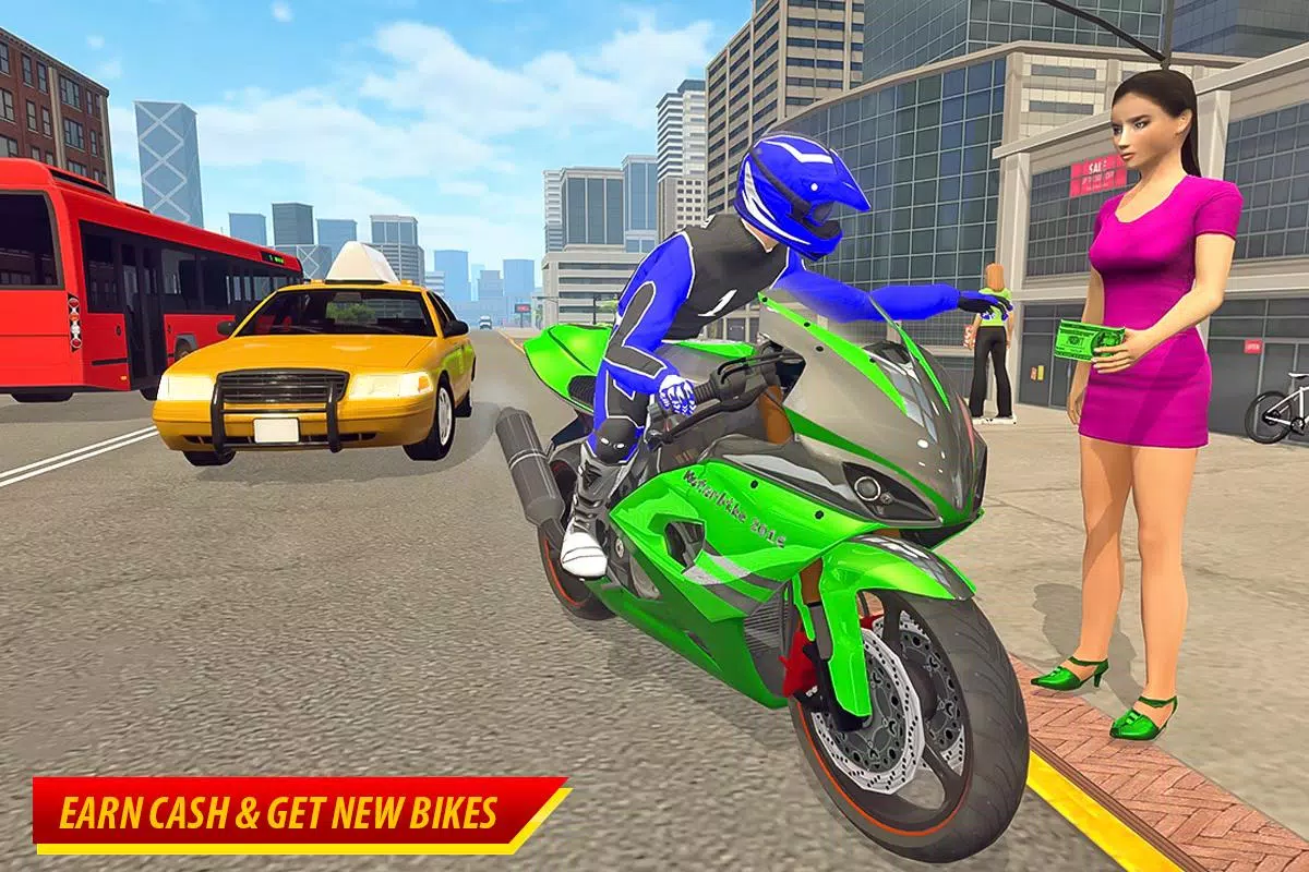 Jogo de Moto - Bike Taxi Driving Simulator - Jogos Android 