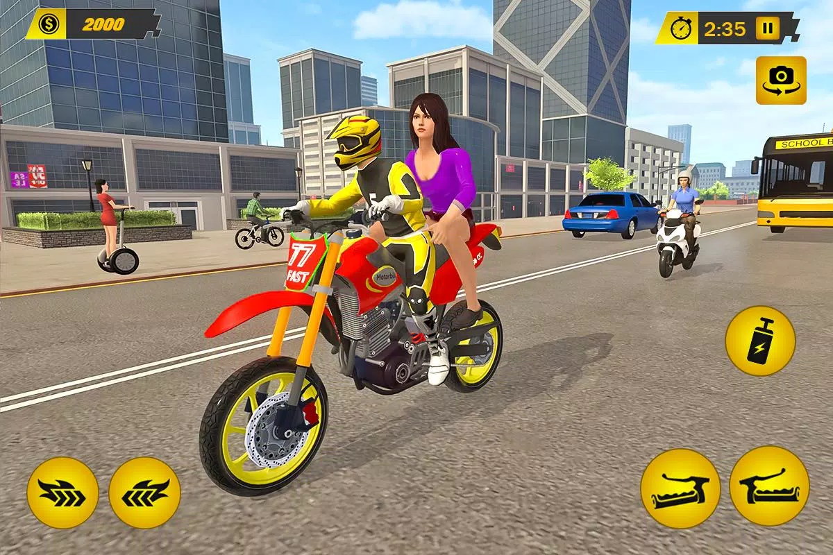 Jogo de Moto - Bike Taxi Driving Simulator - Jogos Android 