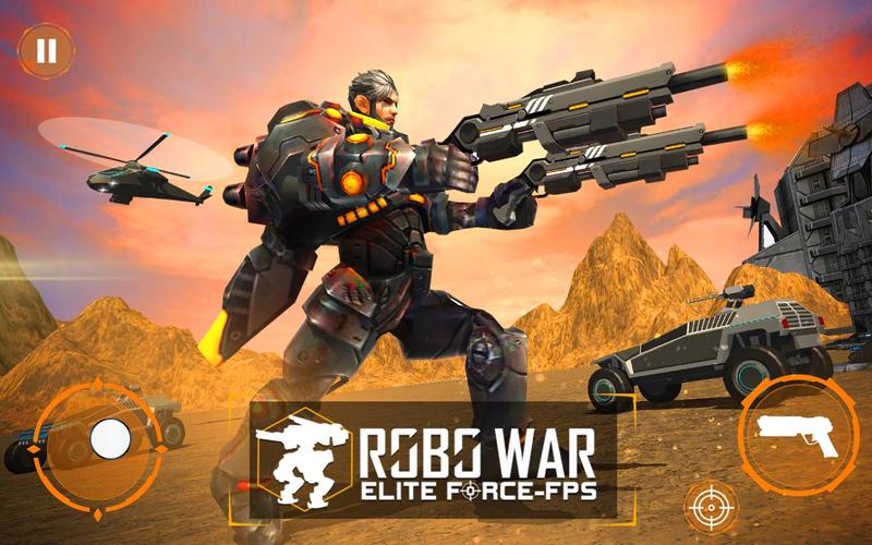 Real Robots War Gun Shoot For Android Apk Download