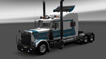 Truck Simulator Skins - New Trucks for GTS Plakat