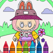 Glitter Coloring Book: LABUBU icono