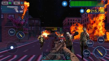 Jeux de survie de zombies 3D capture d'écran 2