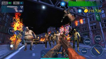 Jeux de survie de zombies 3D capture d'écran 1