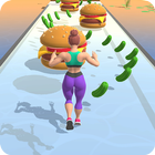 Fat to Fit Games for Girls Run icône