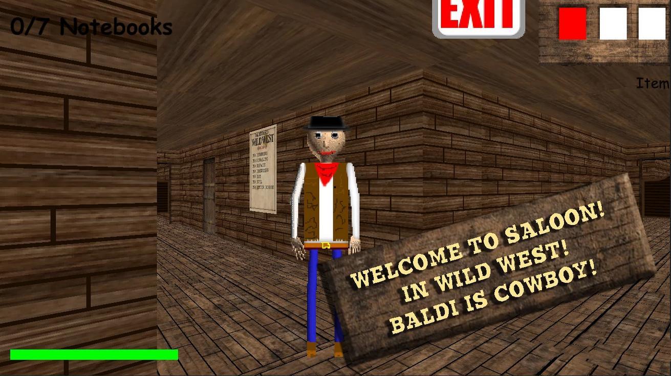 Sheriff Basic In Wild West Edition Mod For Android Apk Download - baldi basic roblox mod