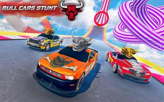Bull Car Racing Stunts: Mega R Poster