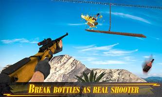 Impossible Bottle Shoot with Gun screenshot 3