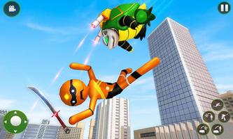 Stickman Turtle Hero Screenshot 1