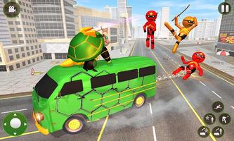 Stickman Turtle Hero screenshot 2