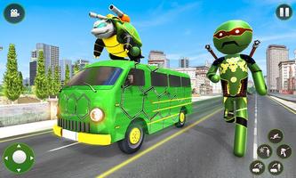 Stickman Turtle Hero تصوير الشاشة 3