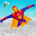 Flying Superman Robot Transform Car