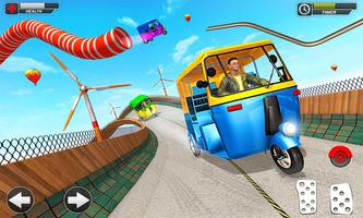 Tuk Tuk Rikshaw Ramp Stunt 3D poster