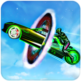 Crazy Car Stunt Light Car Transform GT Racing Game ícone