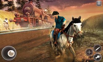 الغرب المتوحش هنتر الحصان متسابق ألعاب الرماية تصوير الشاشة 3