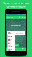 Instant Click To Chat اسکرین شاٹ 1