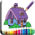 Dolls House Coloring Book