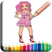 Icona Fashion Coloring Book