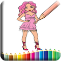 Fashion Coloring Book