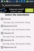 Dental anesthetic โปสเตอร์