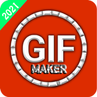 iGifMaker Gif Editor with Text icône