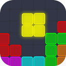 Neon Block Puzzle : Square & Hexagon Brain Test APK