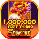 Jackpot Higgs Domino 5 Dragon Gold Slot Guide icône