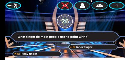 برنامه‌نما Millionaire Trivia Quiz Game عکس از صفحه