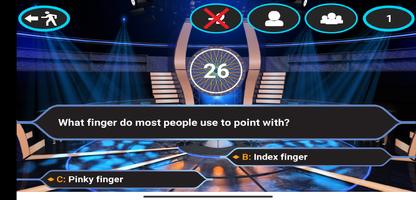 Millionaire Trivia Quiz Game captura de pantalla 3