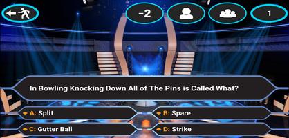 Poster Millionaire Trivia Quiz Game