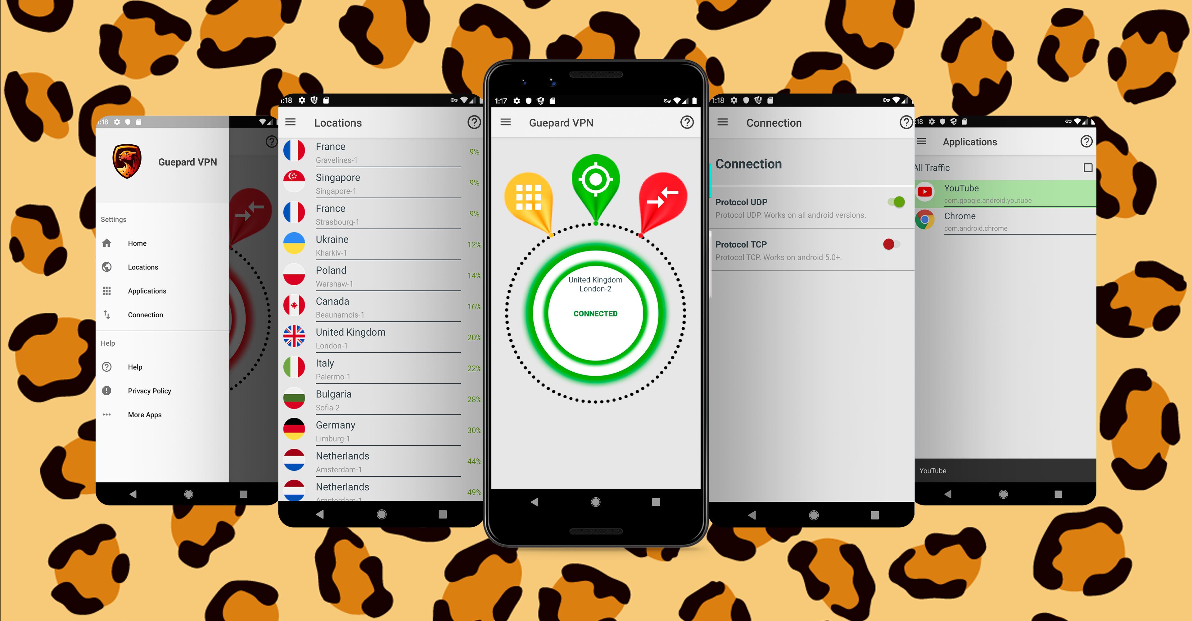 Cheetah VPN. APKPURE VPN proxy secure.