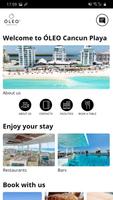 Óleo Cancún Playa poster